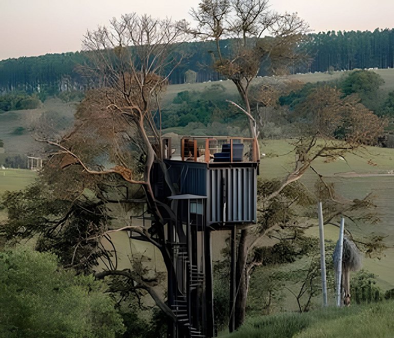 Cabana da Árvore | Refúgio na natureza em Araçoiaba da Serra