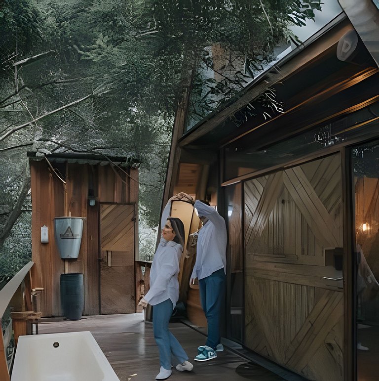 Cabanas Araçoiaba da Serra - "Mata" - Cabana Home
